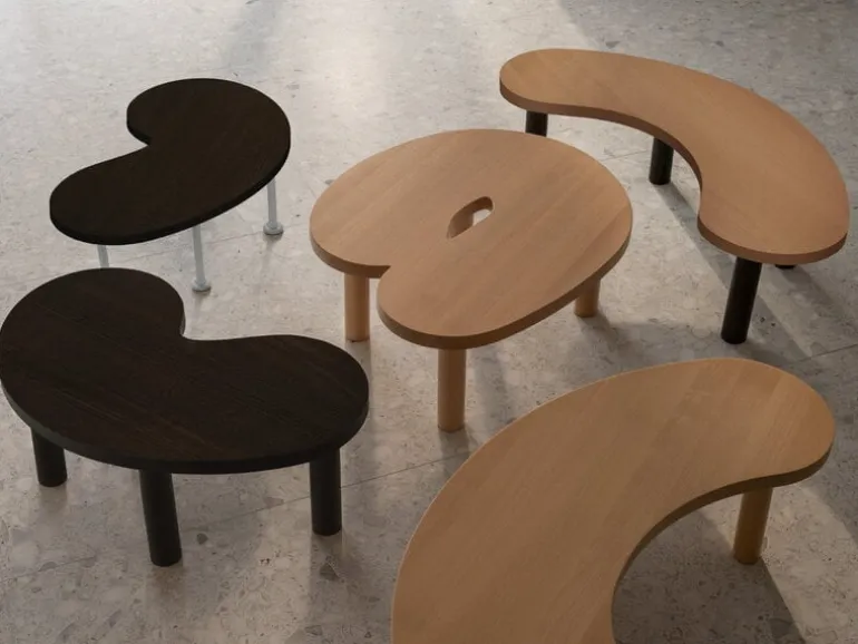 Hem Worm soffbord, stort, bok - brunt