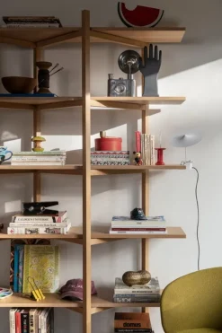 Hem Zig Zag hög hylla, ek