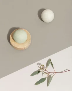 Hetkinen Salttvål runt set, eukalyptus - citron