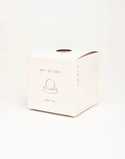 Hetkinen Salttvål runt set, eukalyptus - citron