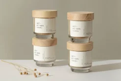 Hetkinen Veggie vaxljus, spruce resin