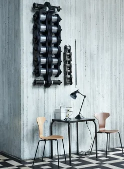 HOWE Munkegaard stol, valnötsfaner - svart