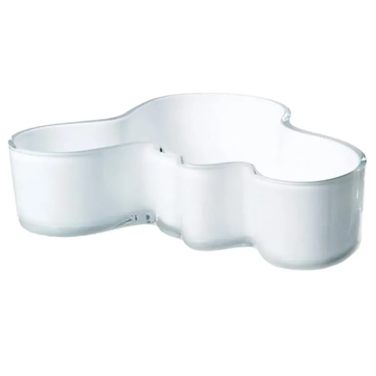 Iittala Aalto skål 50 x 195 mm, vit