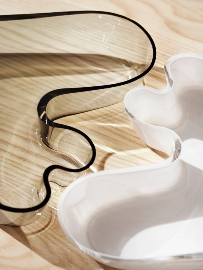 Iittala Aalto skål, 262 x 50 mm, vit