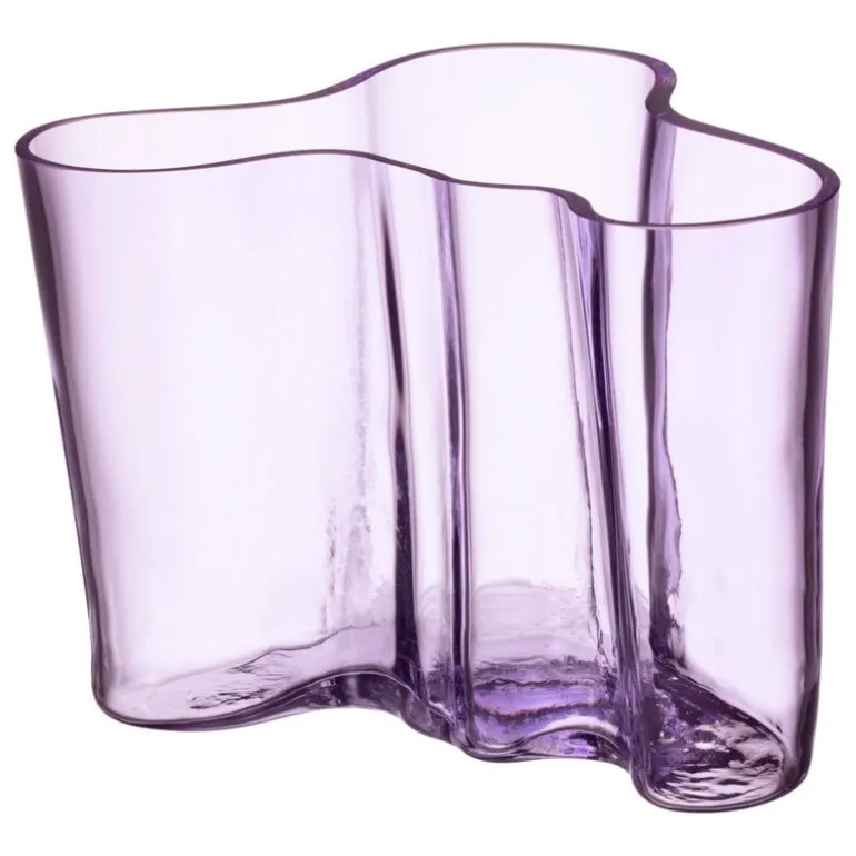 Iittala Aalto vas, 140 mm, ljuslila