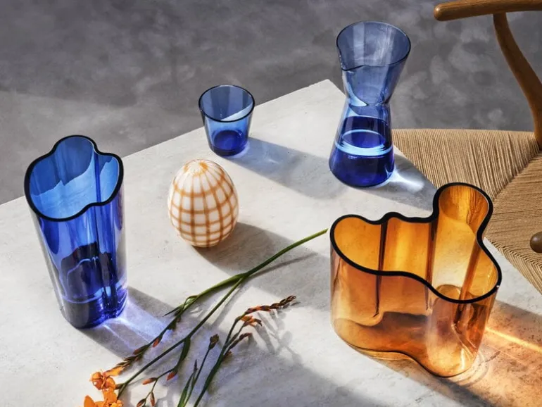 Iittala Aalto-vas 160 mm, koppar