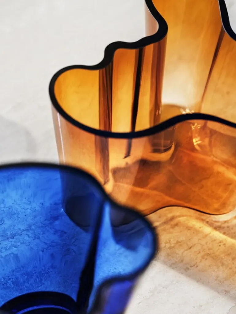 Iittala Aalto-vas 160 mm, koppar