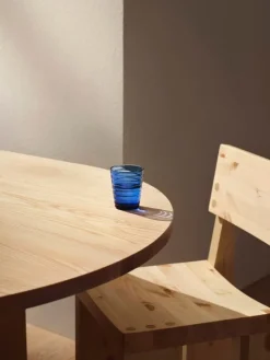 Iittala Aino Aalto glas 22 cl, 2-pack, ultramarinblå