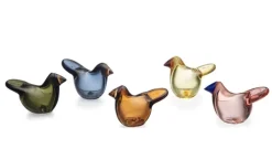 Iittala Birds by Toikka Flugsnappare, moss green - koppar