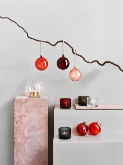 Iittala Kaasa värmeljushållare, klar - roséguld