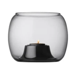 Iittala Kaasa värmeljushållare, grå