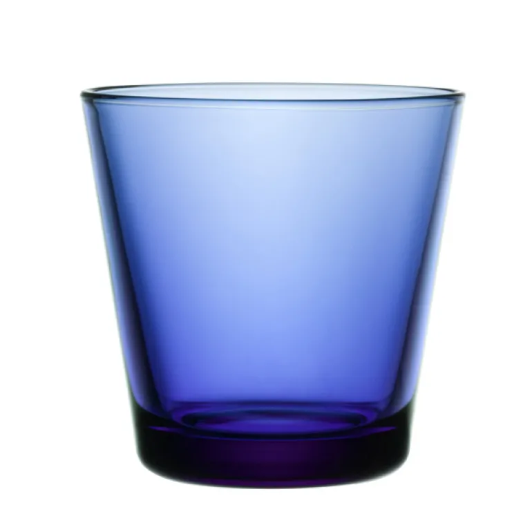Iittala Kartio glas, 21 cl, 2-pack, ultramarinblå