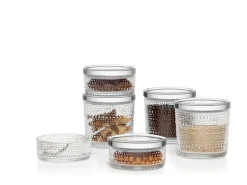 Iittala Kastehelmi burk 116 x 57 mm, ofärgad