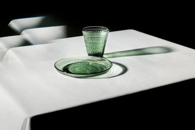 Iittala Kastehelmi glas, 30 cl, 2-pack, pine green