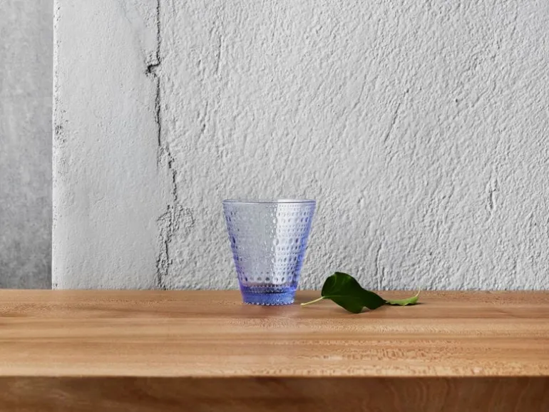 Iittala Kastehelmi glas 30 cl, 2-pack, aqua