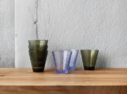 Iittala Kastehelmi glas 30 cl, 2-pack, aqua