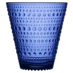 Iittala Kastehelmi glas 30 cl, 2-pack, ultramarinblå