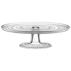 Iittala Kastehelmi tårtfat, 315 mm, klart