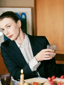 Iittala Kastehelmi universalglas, 26 cl, 2 st, ljung