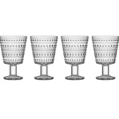 Iittala Kastehelmi universalglas 26 cl, 4-pack, ofärgade
