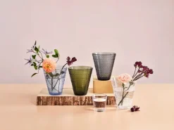 Iittala Kastehelmi vas 154 mm, grå