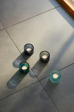 Iittala Kastehelmi värmeljushållare 64 mm, vattengrön