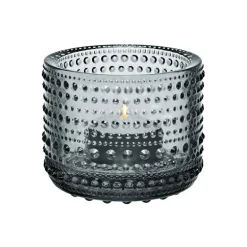 Iittala Kastehelmi värmeljushållare 64 mm, grå