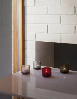 Iittala Kastehelmi värmeljushållare 64 mm, grå