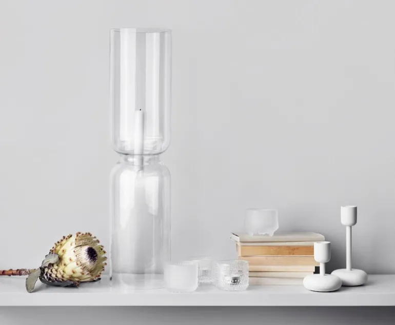 Iittala Kastehelmi värmeljushållare 64 mm, frostat