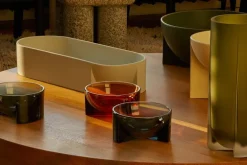 Iittala Kuru keramikskål 370 x 75 mm, ljusgrå