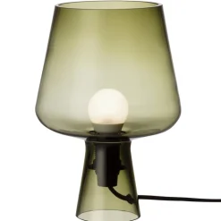 Iittala Leimu bordslampa 24 cm, mossgrön