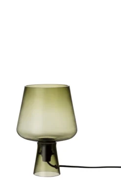 Iittala Leimu bordslampa 24 cm, mossgrön