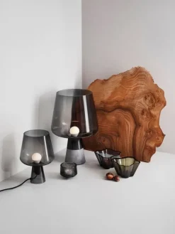 Iittala Leimu bordslampa 24 cm, grå