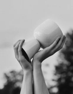 Iittala Nappula blomkruka, 260 x 155 mm, blekgrå