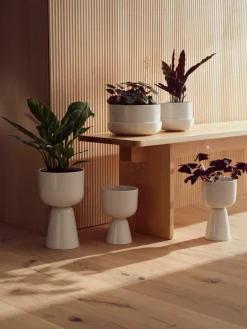 Iittala Nappula blomkruka 230 x 155 mm, vit