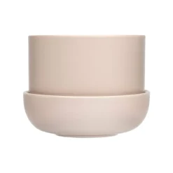 Iittala Nappula blomkruka med fat 170 x 130 mm, beige