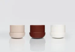 Iittala Nappula blomkruka med fat 170 x 130 mm, beige