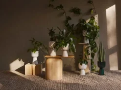 Iittala Nappula blomkruka 260 x 155 mm, beige