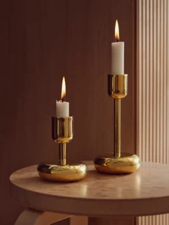 Iittala Nappula ljushållare 107 mm, mässing