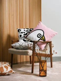 Iittala OTC Cheetah kuddfodral, 47 x 47 cm, svart - vit