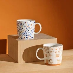 Iittala OTC Helle mugg, 0,4 l, blå - brun