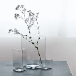 Iittala Ruutu vas, 115 x 140 mm, tranbär