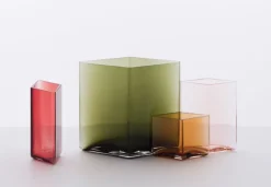 Iittala Ruutu vas, 115 x 140 mm, tranbär