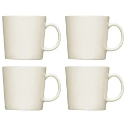 Iittala Teema mugg 0,3 l, vit, 4 st
