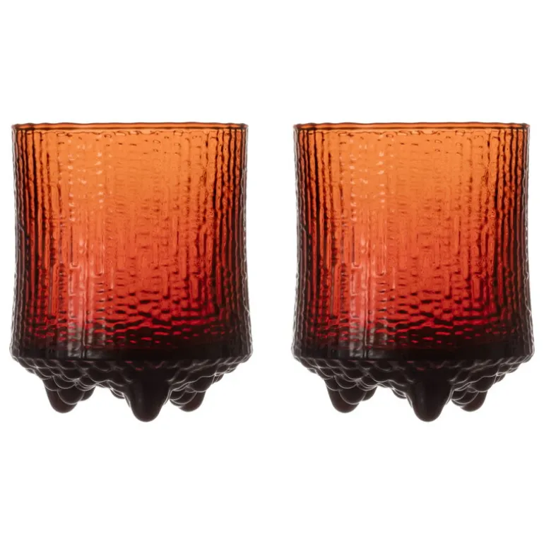 Iittala Ultima Thule O.F. dricksglas 20 cl, 2-pack, koppar
