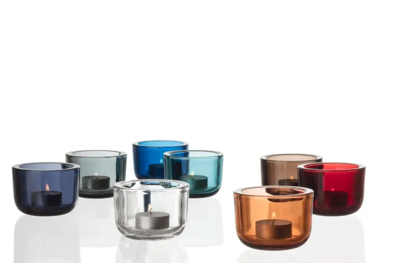 Iittala Valkea ljuslykta, grå