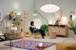 Iittala Virva bordslampa, mörkgrå