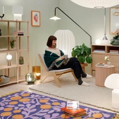 Iittala Virva bordslampa, mörkgrå