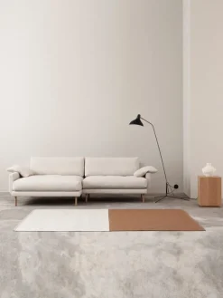 Interface Bebé soffa m/ chaise longue, höger, beige Jagger 3 - svart metal