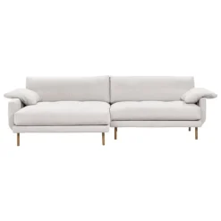 Interface Bebé soffa med schäslong, vänster, beige Muru 472 - ek